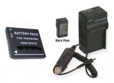 DMW-BCK7E NCA-YN101G Battery + Charger for Panasonic DMCFH7P DMCFH7N DMCFH24