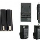 NP-800 Battery + Charger for Konica Minolta DiMAGE A200 Digital Camera