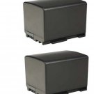 TWO 2 BP-820 Batteries for Canon HF G30 XA20 XA25