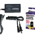 AC ADAPTER + Kit for JVC GR-D870EK GR-D870EX GZMG37 GR-D875EK GR-D875EX GR-D796