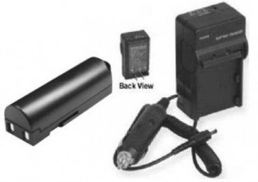 D-LI72 DLI72 D-L172 Battery + Charger Kit for Pentax