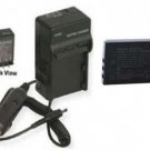 Battery + Charger for Sanyo VPC-TH1BL VPC-TH1EX VPC-TH1GX DMX-FH1 VPC-HD2000GX