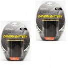 TWO 2X Batteries LP-E6 for Canon SLR EOS 5D Mark II III EOS 7D Mark I 60D 70D