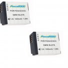 TWO 2X Batteries DMW-BLH7 DMW-BLH7PP DMW-BLH7E DMW-BLH7GK for Panasonic DMC-GM1