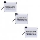 3X Batteries AHDBT-401 for GoPro HERO4 CHDHY-401 CHDHX-401 CHDBX-401 CHDBY-401