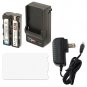 Video Light 330 LED Kit + AC Adapter + Battery + Charger for camera & Camcorder
