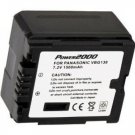 Battery for Panasonic VW-VBG130 VW-VBG130-K VW-VBG130PP VW-VBG130PPK VBG130PP9