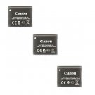 3X Canon Genuine NB-11L Batteries for ELPH 130, ELPH 320, ELPH 180, ELPH 190 IS,