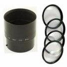 MACRO CLOSE UP Lens 4 Filter Kit bundle +Tube for Nikon CoolPix L840, L810, L820