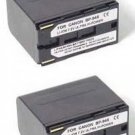 TWO 2 Batteries for Canon Canon BP-945 BP-950 BP-970 BP-955 BP-955G BP-975