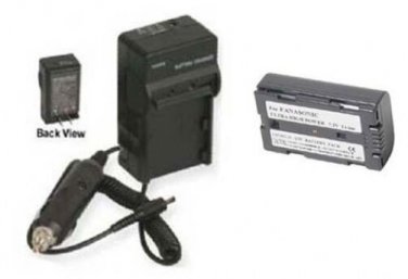 Battery + Charger for Panasonic CGR-D08S CGR-D08SE/1B CGR-D120E/1B CGR-D120A/1B