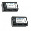 2X NP-FZ100 Batteries for Sony Alpha a7R III, A9, A9B, ILCE-7RM3, ILCE9, ILCE9B,