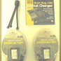 TWO 2X NP-FV70 Batteries + Dual Bay USB Charger for Sony DCR-SX43 DCR-SX44 SX45