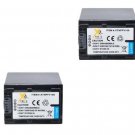 TWO 2X 5900mAH NP-FV100 Batteries for Sony DCR-SR58 DCR-SR68 DCR-SR78 DCR-SR88