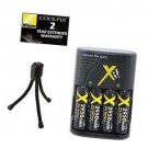 Batteries + Charger + Warranty for Nikon L27 L28 L30 L100 L310 L320 L610 L820