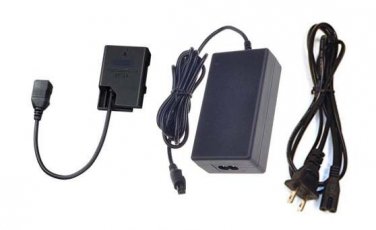 AC Adapter + EP-5A DC Coupler Connector for Nikon D3100 D3200 D5100 P7100 P7700