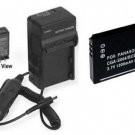 Battery + Charger Panasonic SDR-S7P/PC SDR-S7P SDR-S7PC