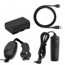 Remote + Battery + USB Cable + Grip Strap for Canon EOS 5D MARK IV SLR Digital