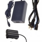 AC Adapter +EP-5B DC Coupler Connector for Nikon 1V1 D800 D800E D7000 D7100 D610