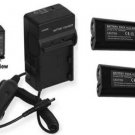 2X KLIC8000 Batteries + Charger for Kodak Z8612 IS ZD8612, Kodak Z712IS, Z812IS,