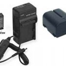 BN-V408U, BN-V408, BN-V408U-H, Battery + Charger for JVC GR-D30 GR-D70U GR-D72U