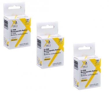 THREE 3X LI-92B LI92B Batteries for Olympus SH-1 SP-100 SP-100EE TG-3 SH1 T-G4
