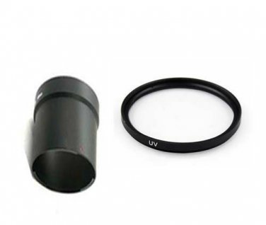 Lens Tube Adaptor + UV Filter for Canon G7 G9 G-7 G-9