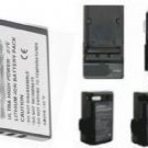 Battery + Charger f/ Aiptek AHD Z600 Z700 A-HD A-HDB