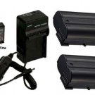 2X EN-EL15 Batteries + Charger for Nikon D800 D800E D7000 D7100 D7200 DSLR 1 V1