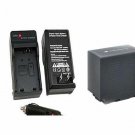 Battery + Charger for Panasonic CGA-D54SE1B CGAD54SE/1B AG-HPX250 AG-HPX250EJ