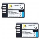 2X D-LI109 DLI109 Batteries for Pentax SLR KR K-R K-50 K50 K-30 K30 K-S1 K-500