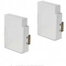 TWO 2X Batteries for Cisco Flip Video U32120B, Flip Video U32120W,