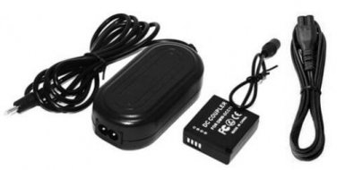 AC adaptor + DC coupler for Panasonic DMC-GF3XK DMC-GF3XW DMC-GF3XT DMC-GF3XR