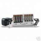 8 Pack AAA NiMH Batteries 1000mAh with Charger 110-220v