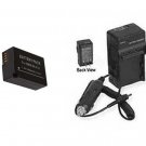 Battery + Charger for Panasonic DMW-BLC12 DMW-BLC12E DMC-G5KS DMC-G5X DMC-G5