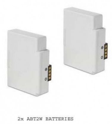 TWO 2 ABT2W Batteries for Cisco Flip Video UltraHD U3120 U32120 U32120B U32120W