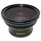 Fisheye Lens for Canon GL2 HF G10 S10 S100 S11 S20 S200 S21 S30 XA10 XF100 XF105