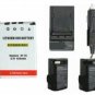 NP20 Battery + Charger for Casio EXZ60BK EXZ60RD EX-S1 EXS600 EXS600D EXZ3