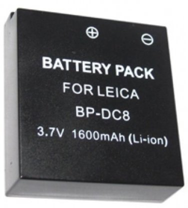 BC-DC8 BCDC8 Charger for Leica X1 Digital Camera BP-DC8 BP-DC8E BPDC8 BPDC8E