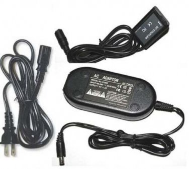 AC Adapter for Sony NEX3 NEX5 NEX3NL/B DSLR-SLT-A33 SLT-A33L SLT-A55V A55VL