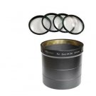 MACRO CLOSE UP Lens 4 Filter bundle + Tube for Sony DSC-HX100 HX100V DSC-HX200
