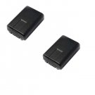 2X VW-VBY100E Batteries for Panasonic HC-V130GAR, HC-V130GAS, HC-V130P, HC-V130K