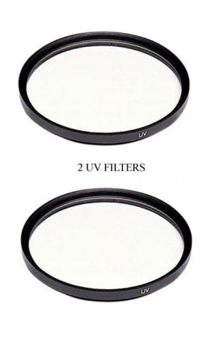 2X UV Filters Lens Protector for Sony PMW-320L PMW-320KCE PMW-400KCE PMW-400LCE