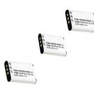 3X EN-EL11 ENEL11 Batteries for Nikon Coolpix S550 S560 Digital Camera
