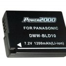 DMW-BLD10 DMW-BLD10E DMW-BLD10PP Battery for Panasonic