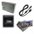 Accessory Kit for Canon Powershot: A2300, A2400 IS, A2500, A2600, A3400, A4000,