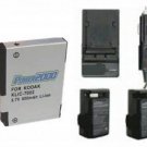 KLIC-7002 KLIC7002 Battery +Charger for Kodak V530 V603