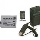Battery + Charger for Canon SLR EOS Rebel XS Rebel XSi Kiss X3 Digital
