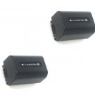 TWO 2X Batteries NP-FV40 NP-FV50 NP-FV30 for Sony DCR-SR58 DCR-SR68 DCR-SR78