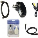 USB Cable+ AV Video + Hdmi + Charger for Olympus SP-620 SP-720 SP-820 SZ-16 TG-2